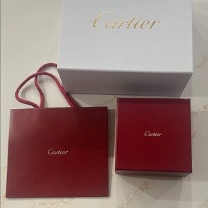 Cartier Red and White Gift Set